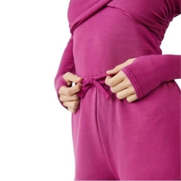 NWT Free People Love Spell One-Piece Romper, Aubergine, Size XS - Picture 3 of 15